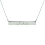 Sterling Silver Unbreakable Necklace - Holly Matthews