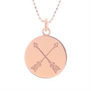 Rose Gold Friendship Day necklace Gifts
