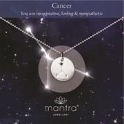 Personalised Cancer Star Map Necklace Gifts