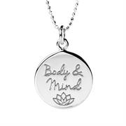 Personalised Body and Mind Yoga Necklace
