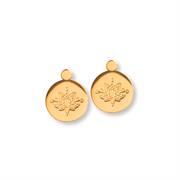 Buy Lotus Flower Earrings, Renewal | Sterling Silver, Gold & Rose Gold