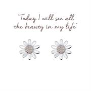 Mantra Jewellery daisy earrings