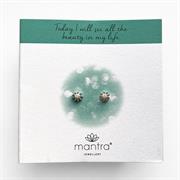 Daisy Earrings Silver