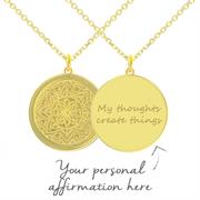 Personalised Love Mandala Necklace