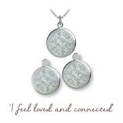 Sterling Silver Mandala Necklace
