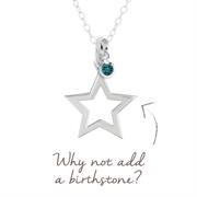 Mini Mantra childrens Star Necklace