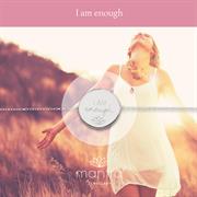 Sterling Silver I am enough bracelet 