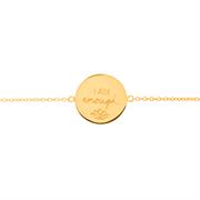  I am enough affirmation bracelet