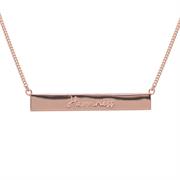 Rose Gold Happiness Necklace