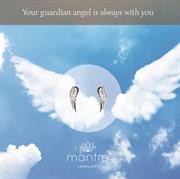 Sterling Silver Angel Wing Studs