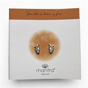 Mantra Plume Feather Earrings