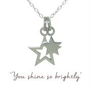 Sterling Silver Star Necklace for Inspiration