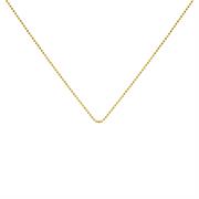 Gold Diamond-cut Ball Chain