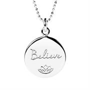 Personalised Believe Necklace