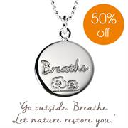 Breathe Charity Necklace for Trees for cities