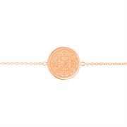 Rose Gold Love Mandala Bracelet 