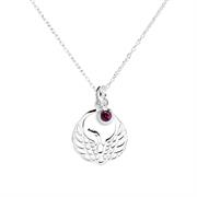 July Birthstone Pendant CZ