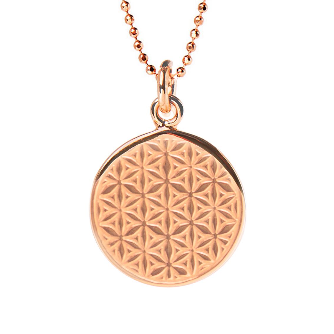 Mel Wells Flower Of Life Necklace Mantra Jewellery Mel Wells Gold Flower Of Life Necklace
