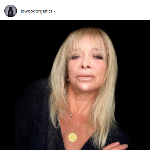 Jo Wood wearing Leah Wood myMantra Necklace